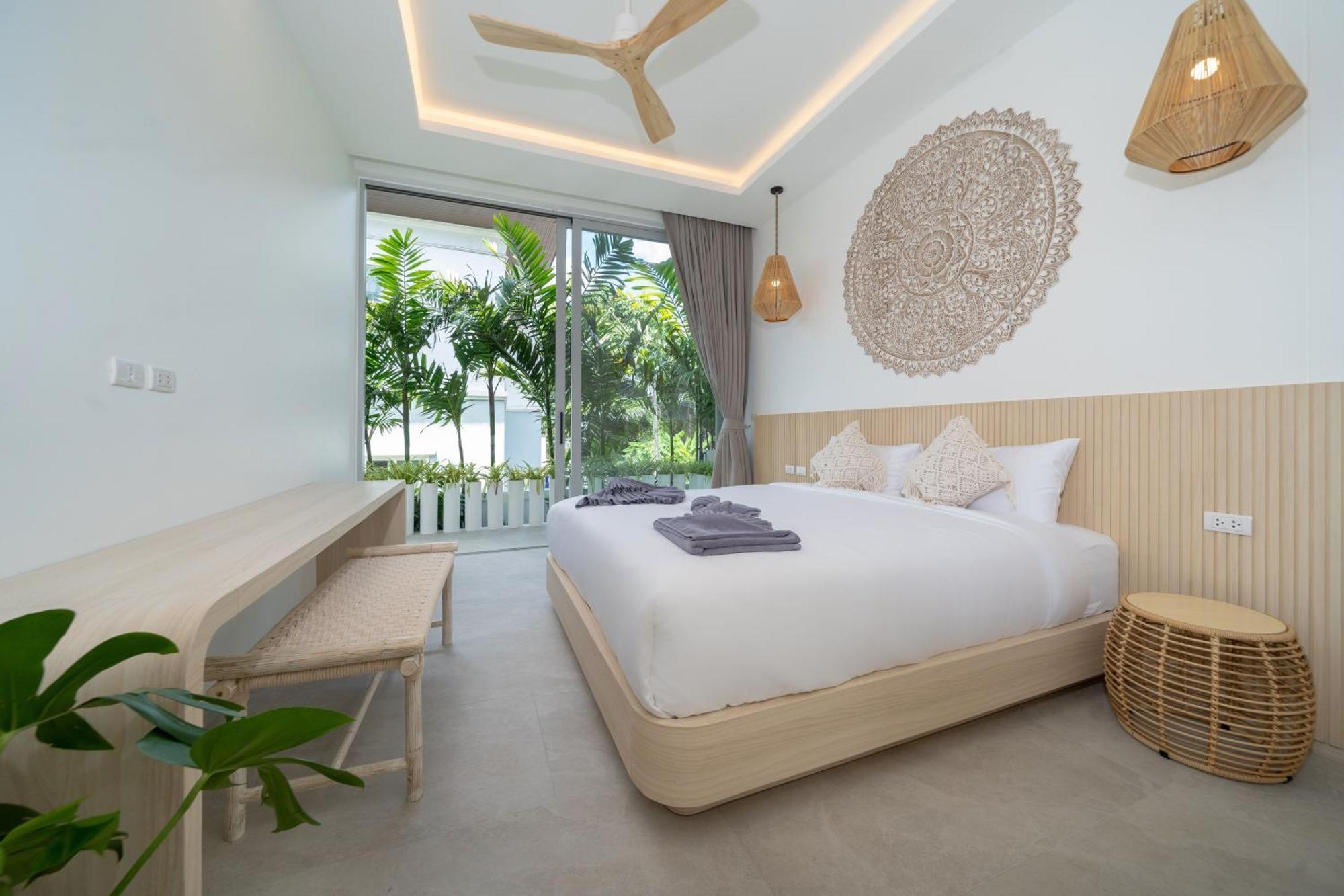 Tropical Brand New 4Br Pool Villa Mina, Just 5 Min Drive From Naiharn Rawai Eksteriør bilde