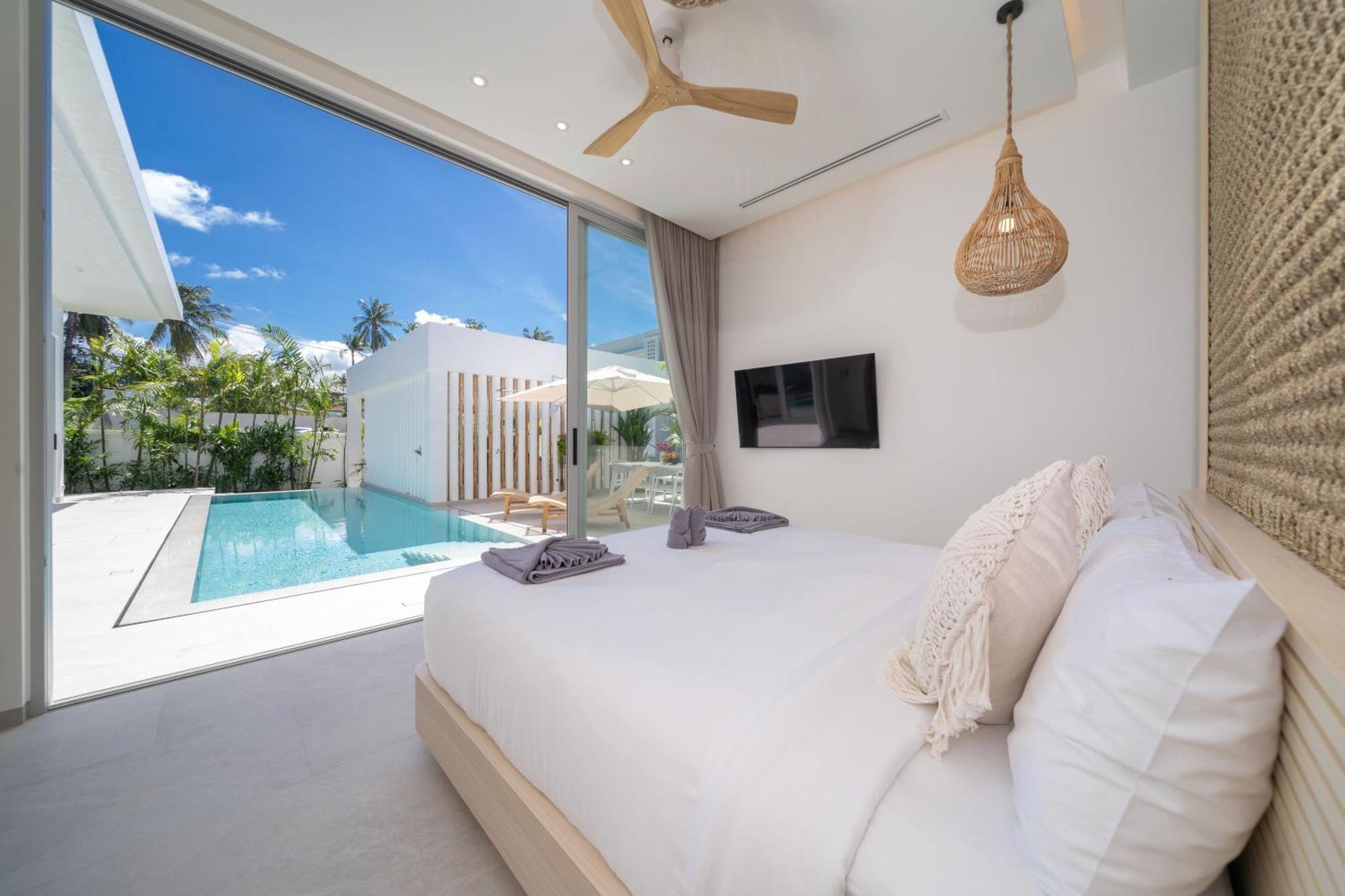 Tropical Brand New 4Br Pool Villa Mina, Just 5 Min Drive From Naiharn Rawai Eksteriør bilde