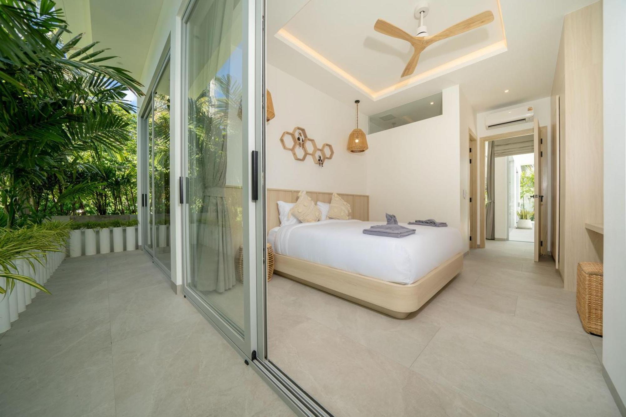 Tropical Brand New 4Br Pool Villa Mina, Just 5 Min Drive From Naiharn Rawai Eksteriør bilde