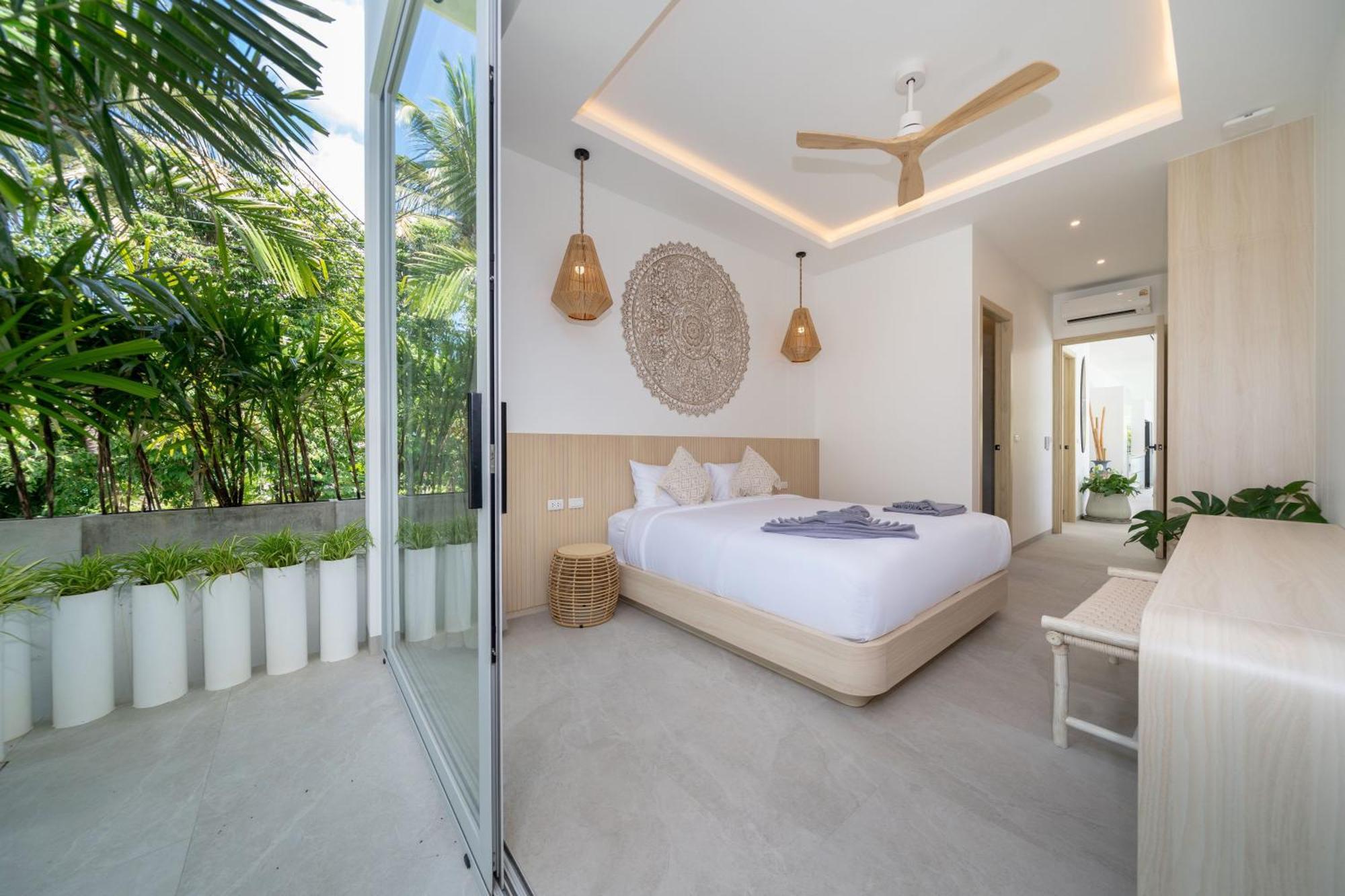 Tropical Brand New 4Br Pool Villa Mina, Just 5 Min Drive From Naiharn Rawai Eksteriør bilde