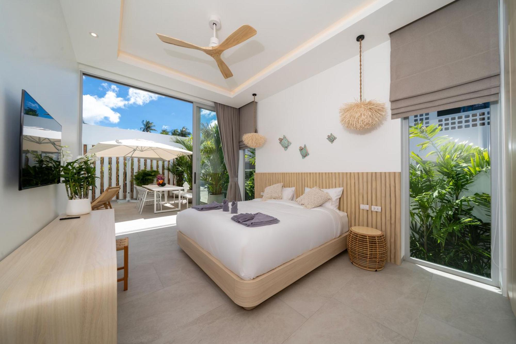 Tropical Brand New 4Br Pool Villa Mina, Just 5 Min Drive From Naiharn Rawai Eksteriør bilde