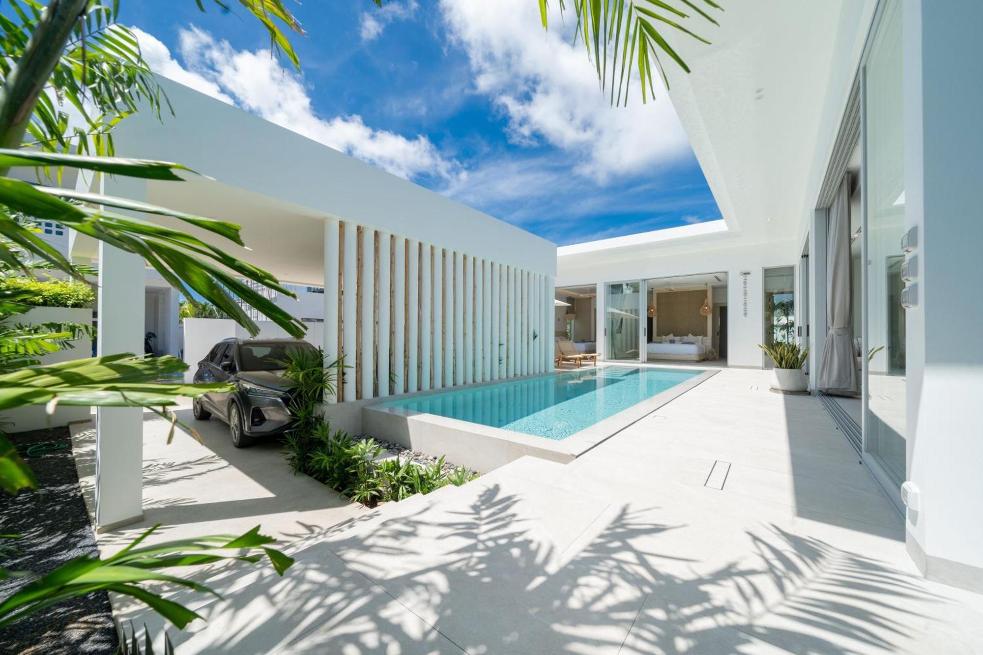 Tropical Brand New 4Br Pool Villa Mina, Just 5 Min Drive From Naiharn Rawai Eksteriør bilde