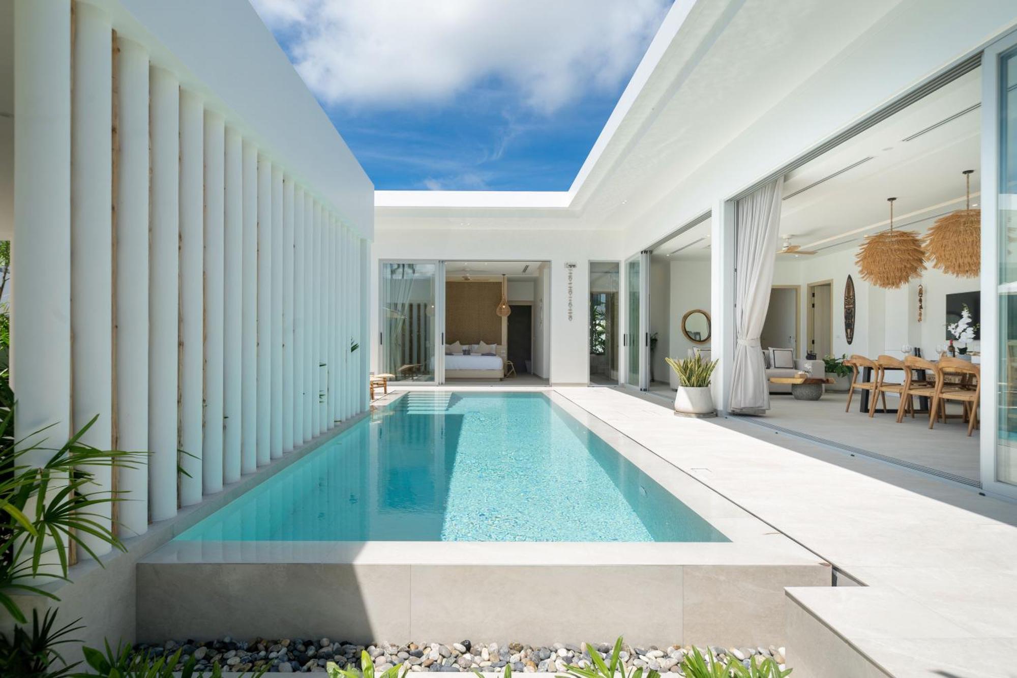 Tropical Brand New 4Br Pool Villa Mina, Just 5 Min Drive From Naiharn Rawai Eksteriør bilde